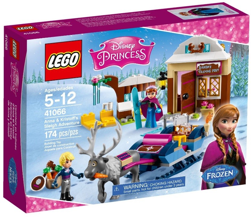 Анна и Кристоф: прогулка на санях | LEGO Disney Princesses | LEGO (ЛЕГО)