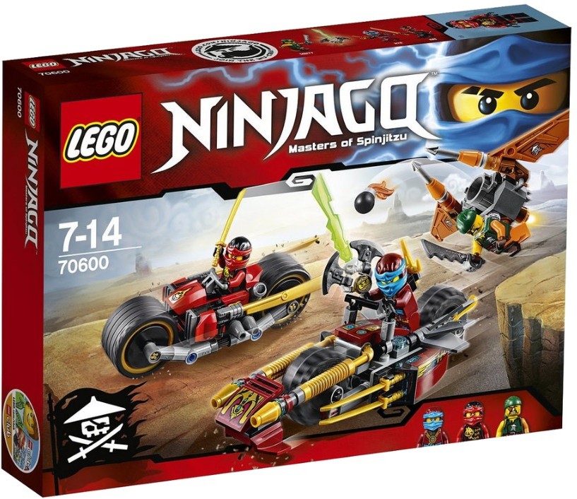 Погоня на мотоциклах | LEGO Ninjago | LEGO (ЛЕГО)