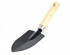 Лопатка садовая 27 см, ширина 7 см, рукоять дерево