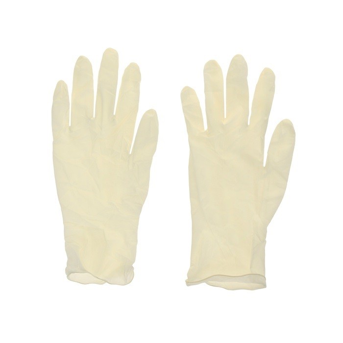 Перчатки хозяйственные, с напылением, размер S, 10 шт | Доляна