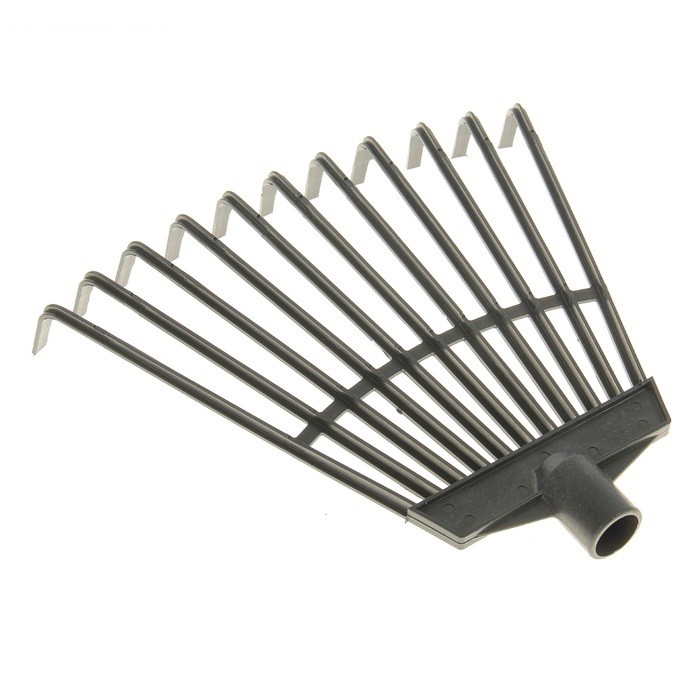 Грабли веерные пластмассовые 11 зубцов, 28 см