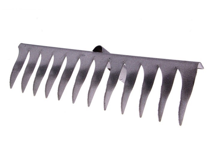 Грабли витые 12 зубцов, тулейка 2,8 см