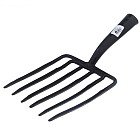 Вилы шестирогие, без черенка, тулейка 4 см