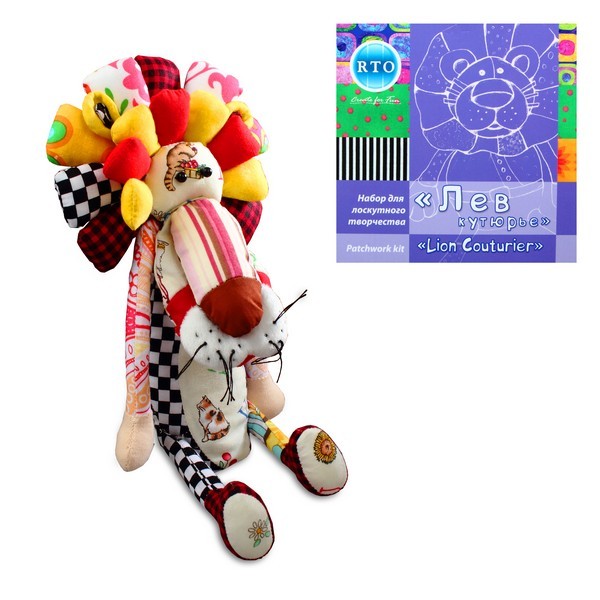 Изделие из лоскутов «Лев-кутюрье» | RTO