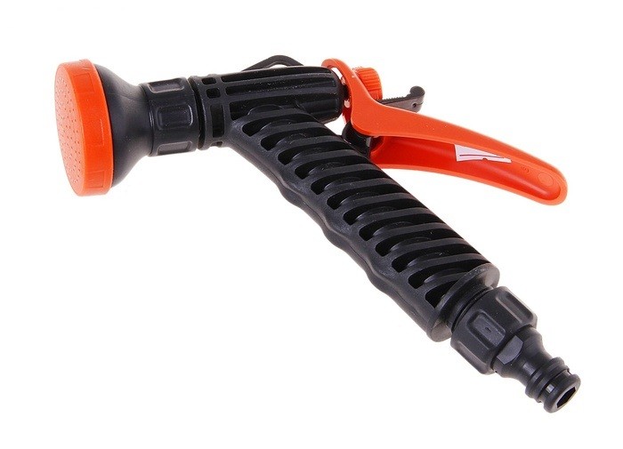 Душ-пистолет поливочный «Жук» с фиксатором под коннектор, 21 см | Комплект Агро