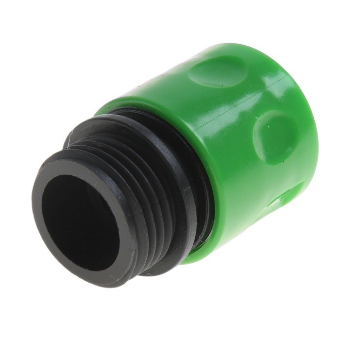 Коннектор 3/4" внешняя резьба, цанга, ABS-пластик | Доляна