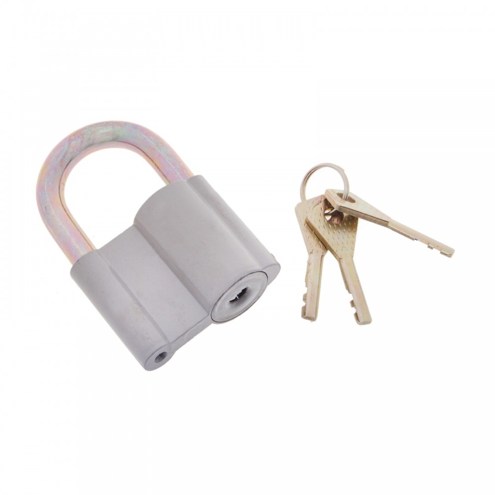 Замок навесной, серый, 60 мм