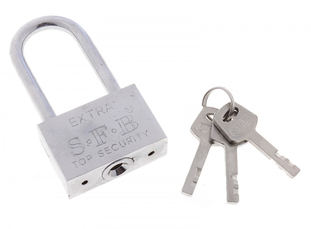 Замок навесной long усиленный, 60 мм