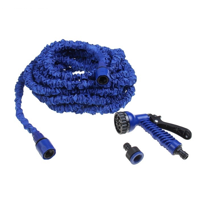 Чудо-шланг латексный 75FT-B, распылитель 7 режимов, переходник 1/2, 3/4 | Доляна