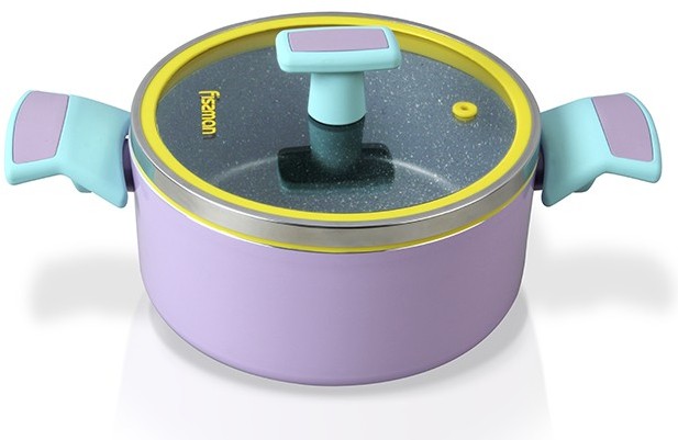 Кастрюля «Bora Bora» (8 л) со стеклянной крышкой | Bora Bora | Fissman