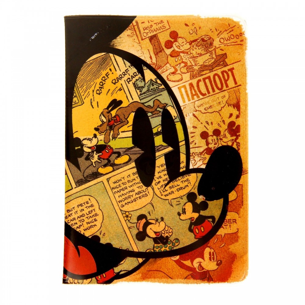 Обложка для паспорта «Mickey Mouse» | Микки Маус и друзья | Disney