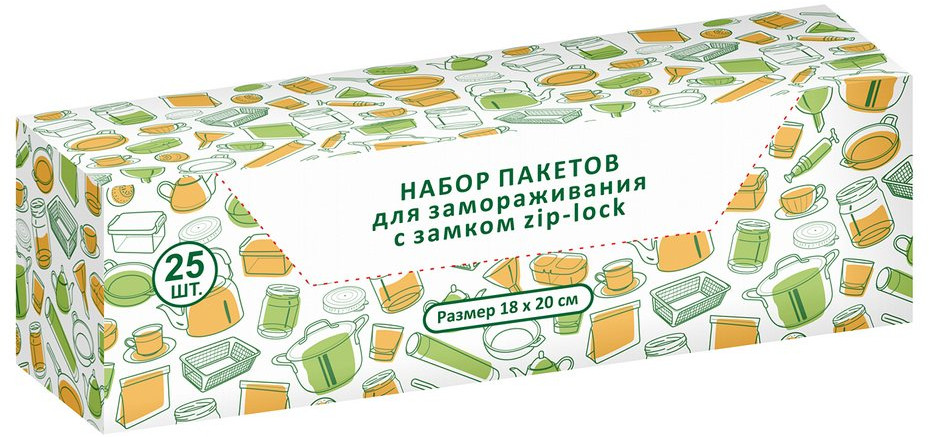 Набор пакетов для замораживания продуктов | Мультидом Трейдинг