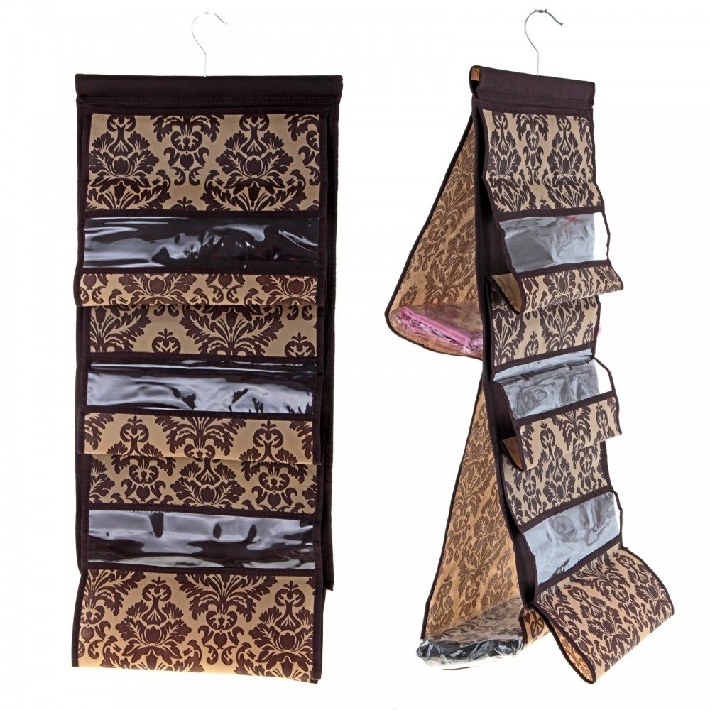 Органайзер для хранения сумок с вешалкой двухсторонний «Шоколатье», 5 отделений | Шоколатье