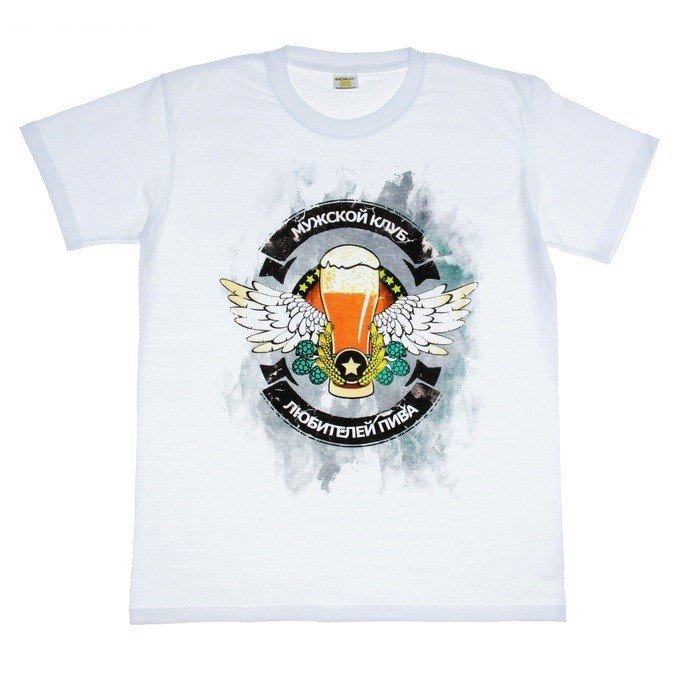 Футболка мужская «Клуб любителей пива» | Collorista