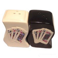 Солонки керамические «Черное и белое» | Наборы для специй | China Bluesky Trading Co