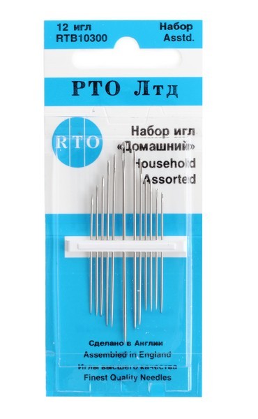 Набор игл «Домашний» (12 штук) | RTO