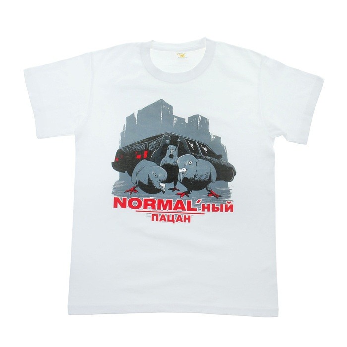 Футболка мужская «Нормальный пацан» | Collorista