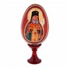 Сувенир Яйцо на подставке икона «Святитель Лука»
