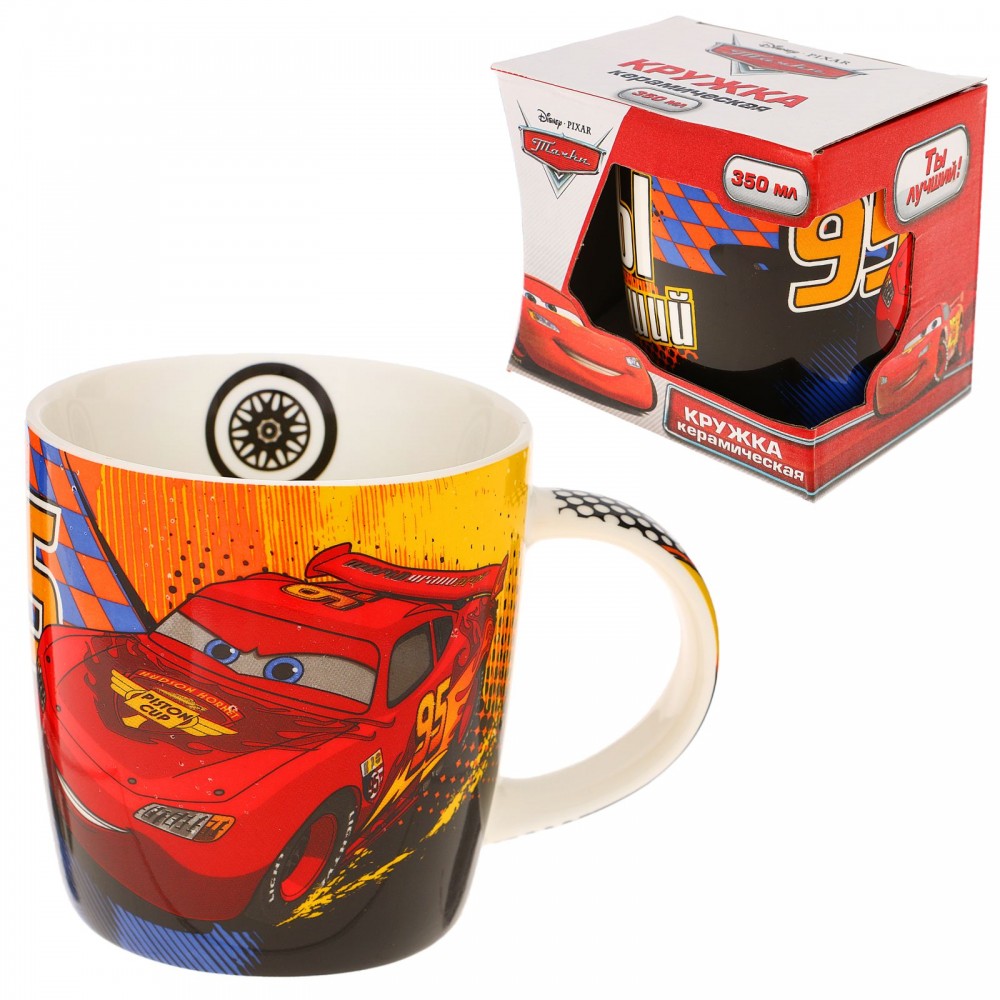Кружка «Ты лучший» (350 мл) | Тачки | Disney
