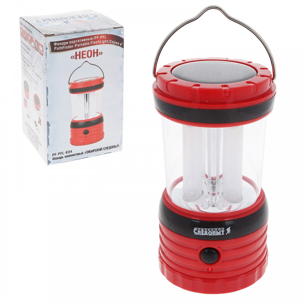 Фонарь кемпинговый «СИБИРСКИЙ СЛЕДОПЫТ-Неон», 220В | Следопыт