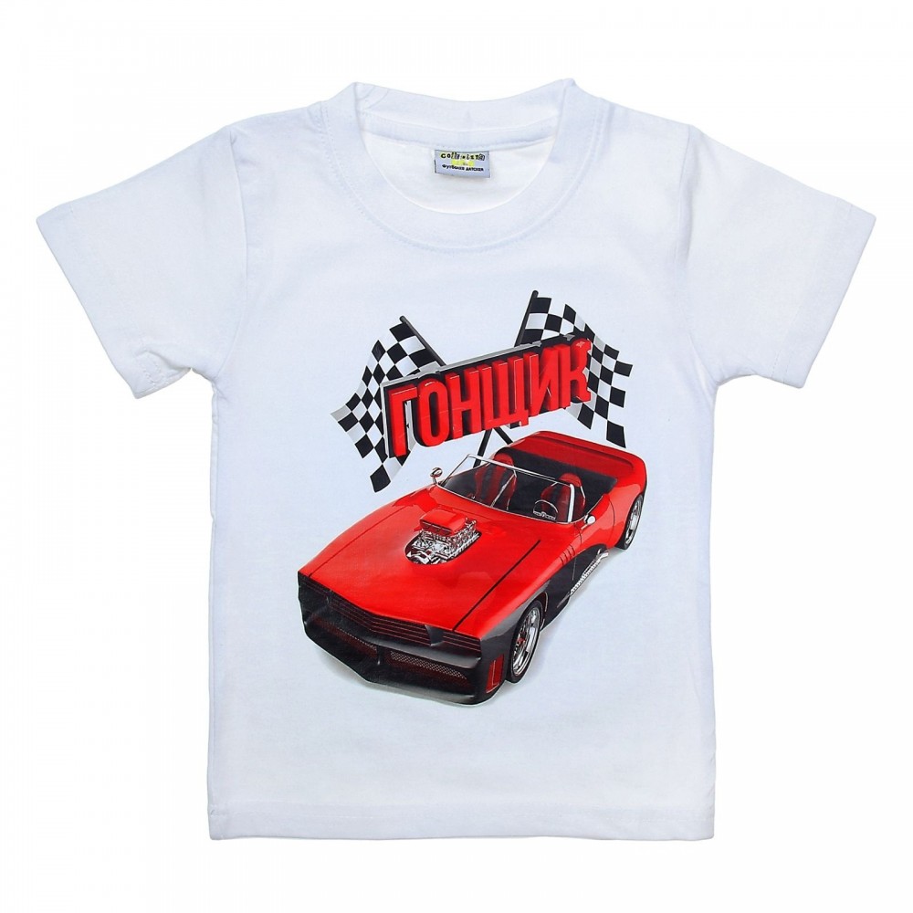 Футболка детская «Гонщик» | Collorista