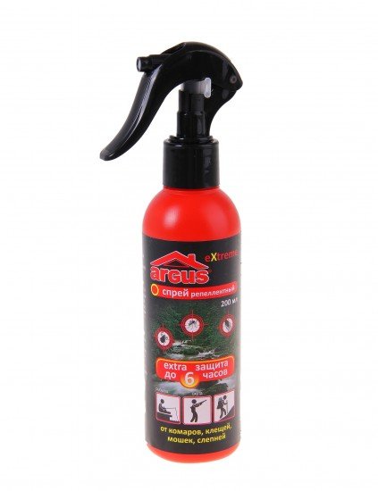 Спрей репеллентный от комаров «ARGUS EXTREME», 200 мл