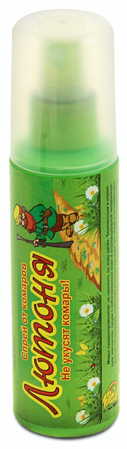 Спрей репеллентный от комаров «Лютоня», 125 мл | Ваше хозяйство