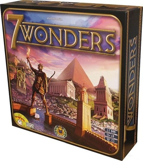 Настольная игра «7 чудес» | 7 Чудес (7 Wonders) | Стиль Жизни