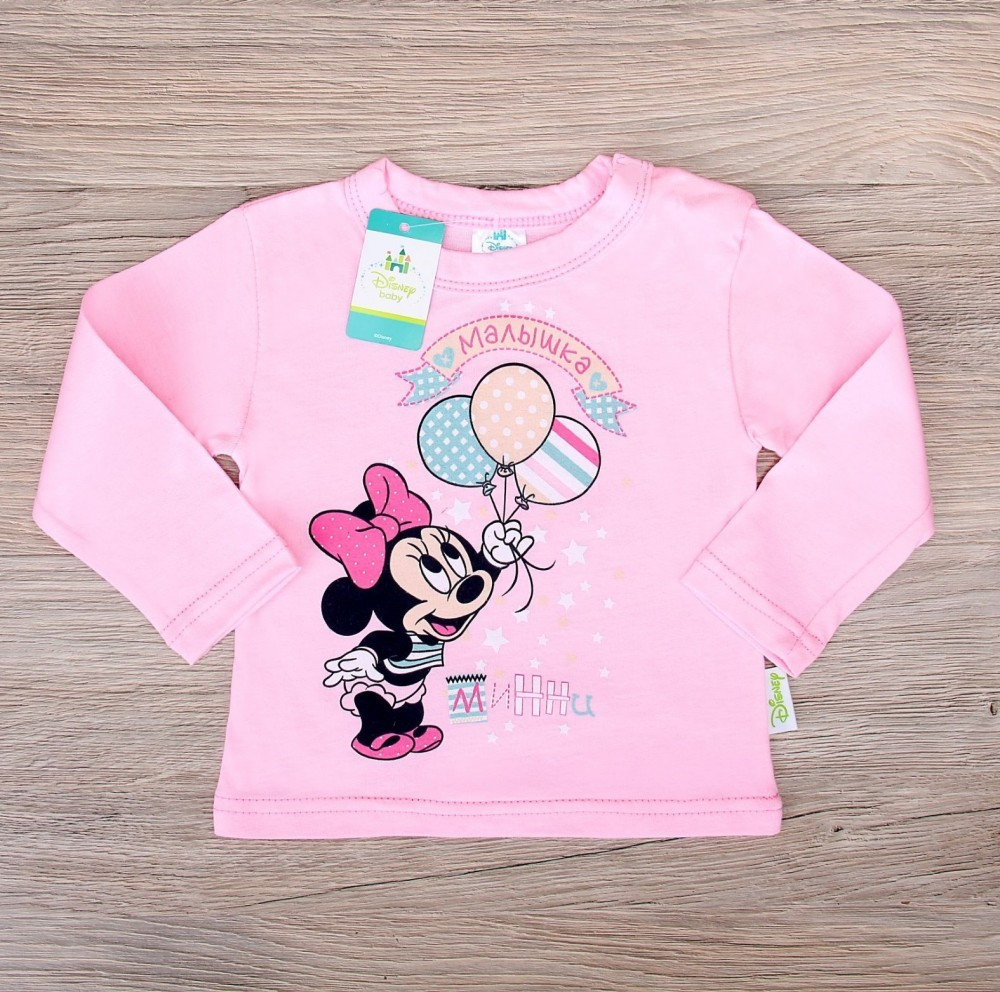 Футболка с длинным рукавом детская «Дисней беби: Малышка Минни» | Минни Маус | Disney