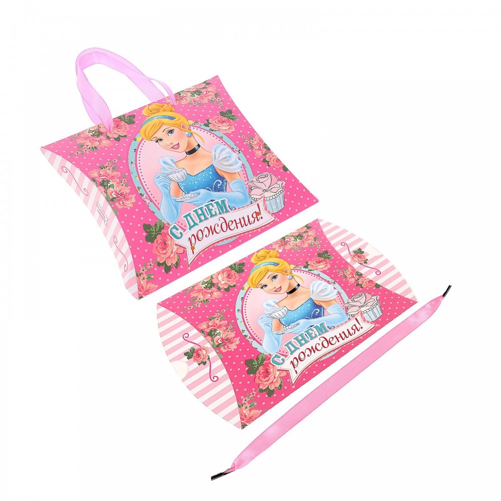 Коробка сборная фигурная «С Днем рождения» | Disney