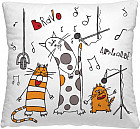 Подушка-думка декоративная «Веселые коты»
