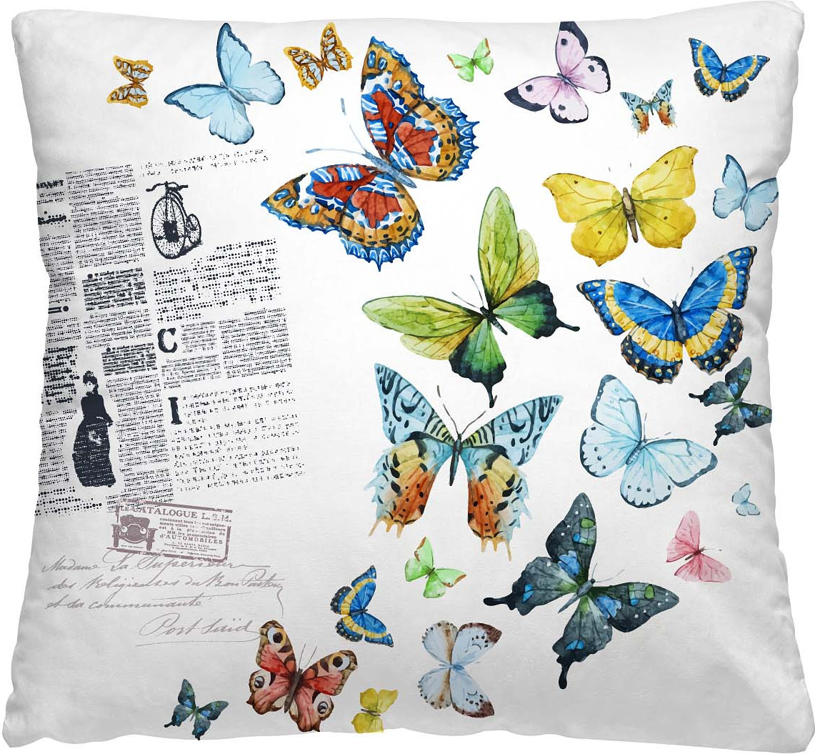 Подушка-думка декоративная «Бабочки» | Подушки-думочки | Волшебная ночь