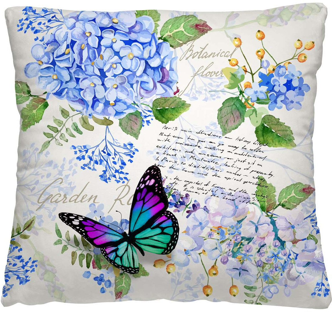 Подушка-думка декоративная «Летний сад» | Подушки-думочки | Волшебная ночь