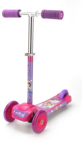 Самокат трехколесный «София Прекрасная» | Gulliver
