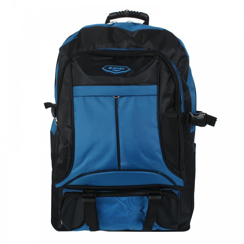 Рюкзак-трансформер туристический «Походный», цвет черно-синий