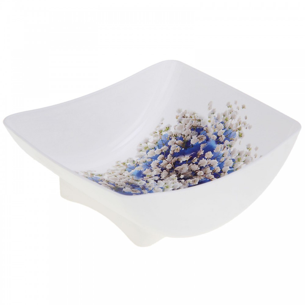 Салатник «Голубые цветы» (2 л) | Голубые цветы | IDEA