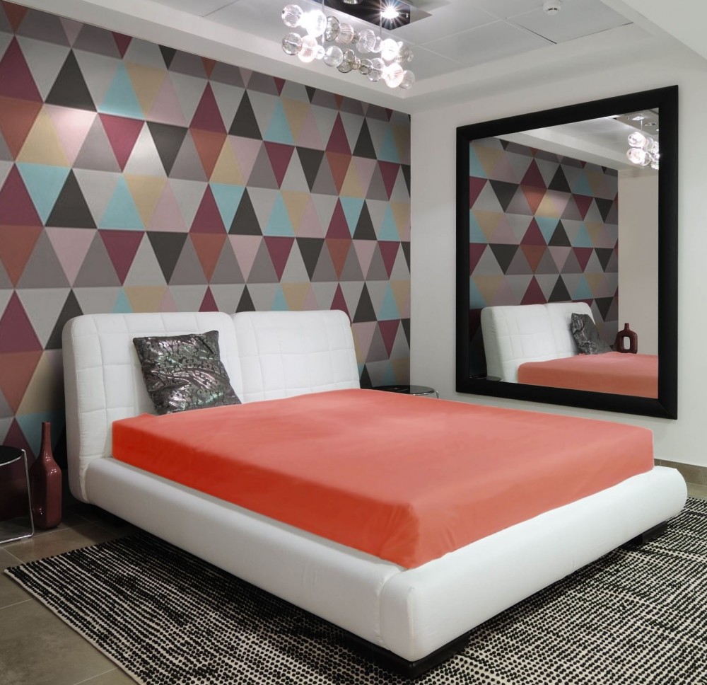 Простыня на резинке «Абрикос» (размер 160х200+20 см, бязь) | Этель