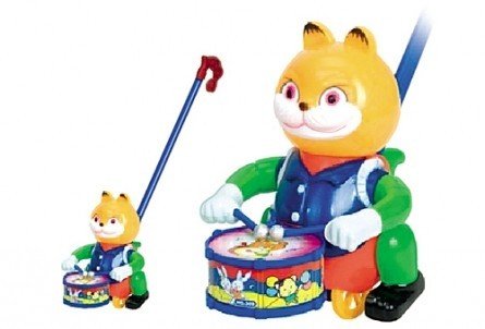 Каталка на палочке «Котик» | Каталки на палочке | Рыжий кот