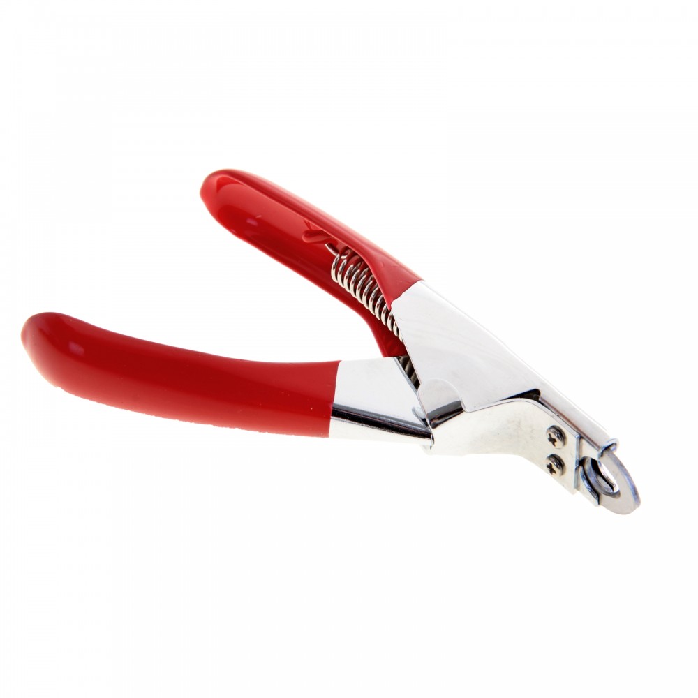 Когтерез-гильотина с прорезиненной ручкой (отверстие 7 мм) | Пижон