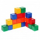 Набор цветных кубиков, 20 штук 6х6 см