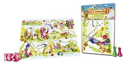 Игра-ходилка «Кот в сапогах» | Рыжий кот