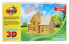Конструктор деревянный 3D «Коттедж»