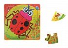 Пазл «Божья коровка», 9 элементов