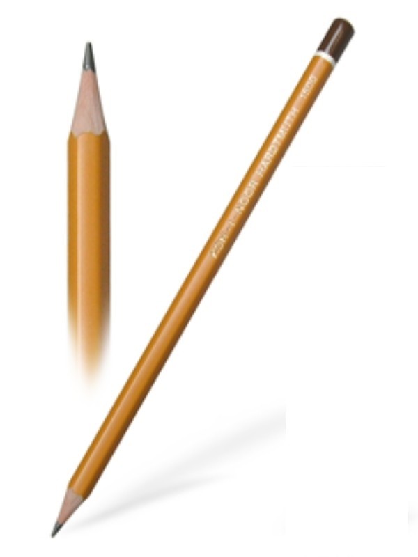Карандаш KOH-I-NOOR 1500 B, шестигранный корпус | Koh-I-Noor