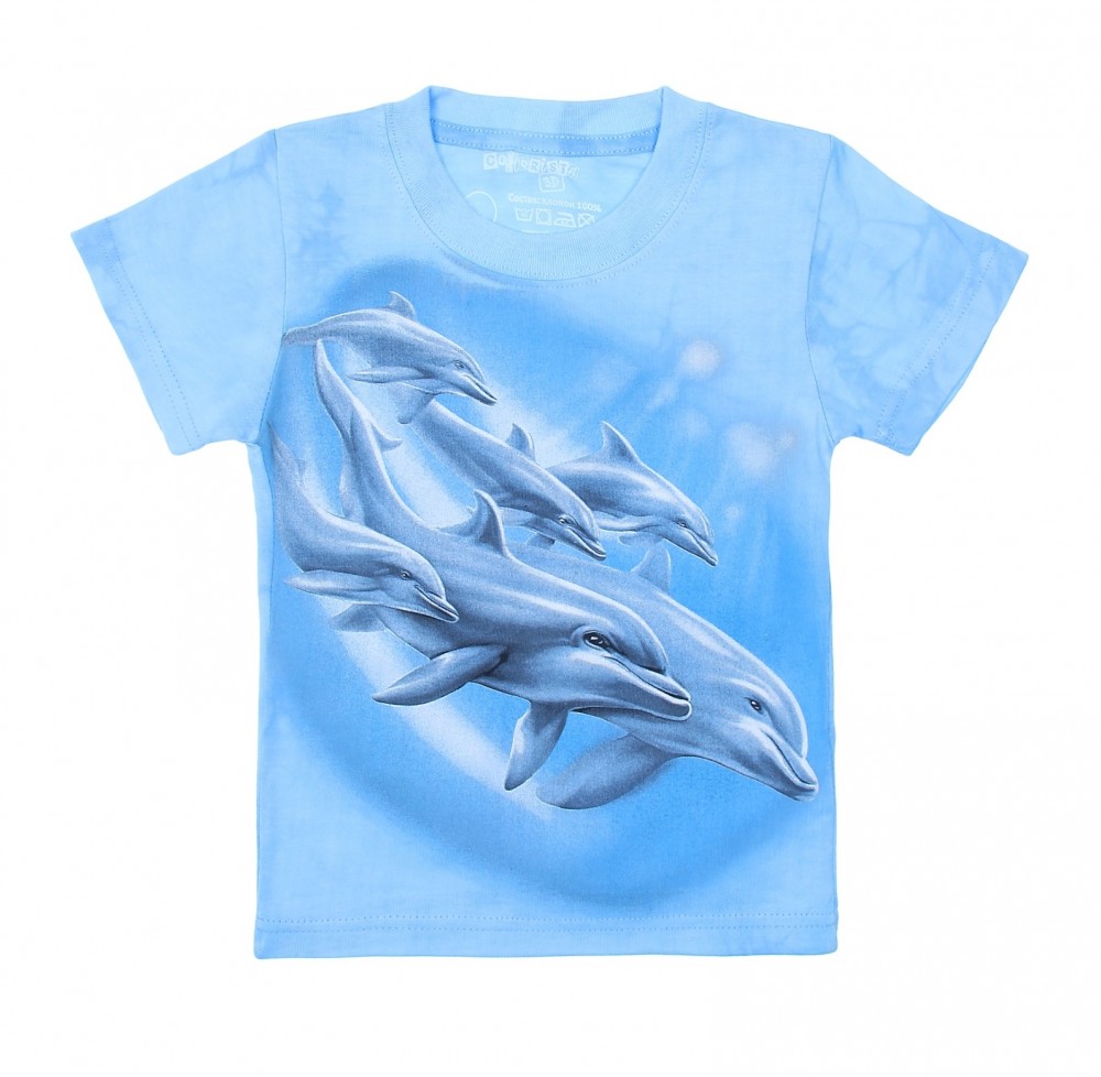 Футболка детская 3D «Dolphin» | Collorista