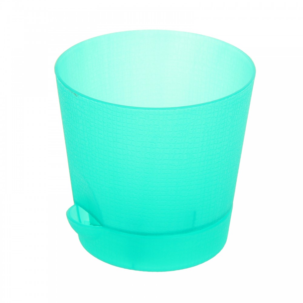 Горшок для цветов с поддоном «Le Parterre», d-11,5 см, цвет морской | Le Parterre | ТЕК.А.ТЕК