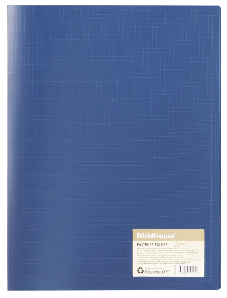 Папка «ECO4», 20 прозрачных карманов, синий | Папки с карманами | Erich Krause