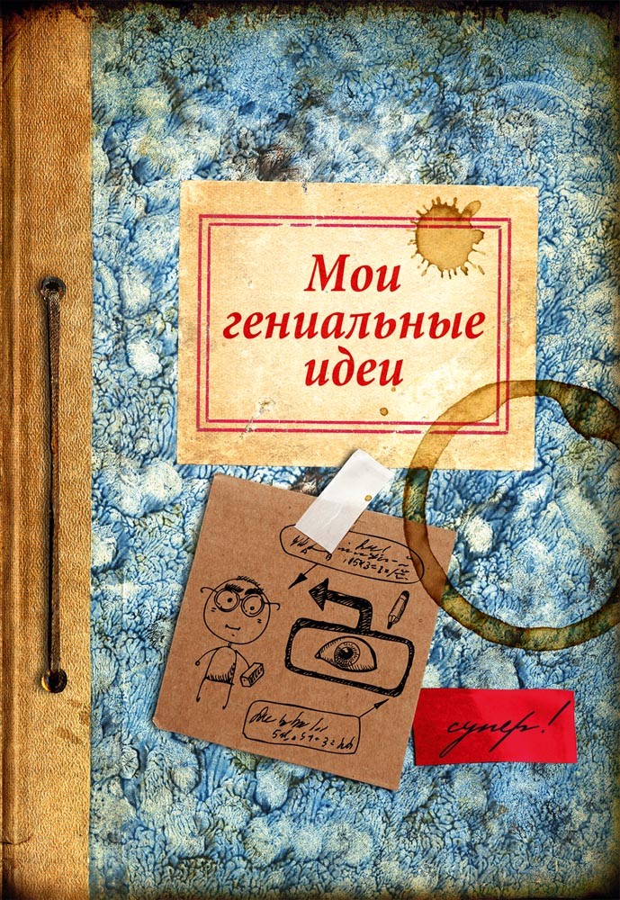 Записная книжка «Мои гениальные идеи», 32 листа | Проф-Пресс