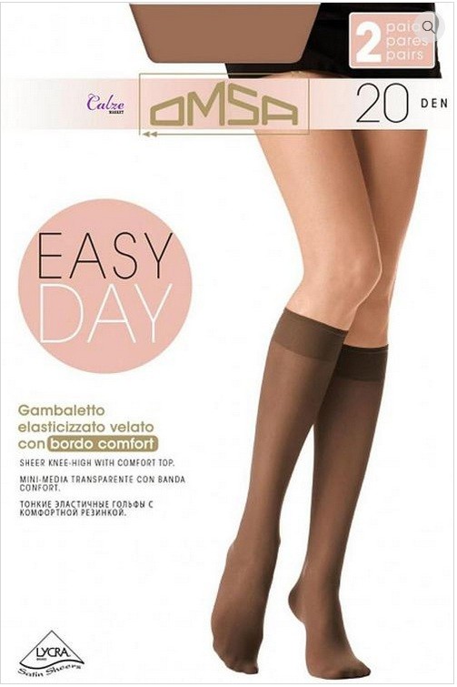 Гольфы «Easy Day 20» (2 пары, 20 DEN) | Omsa