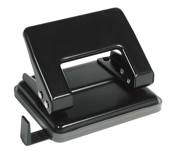 Дырокол «Quadro», черный